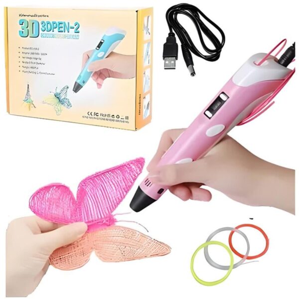 قلم طراحی سه بعدی مدل 3D pen _2